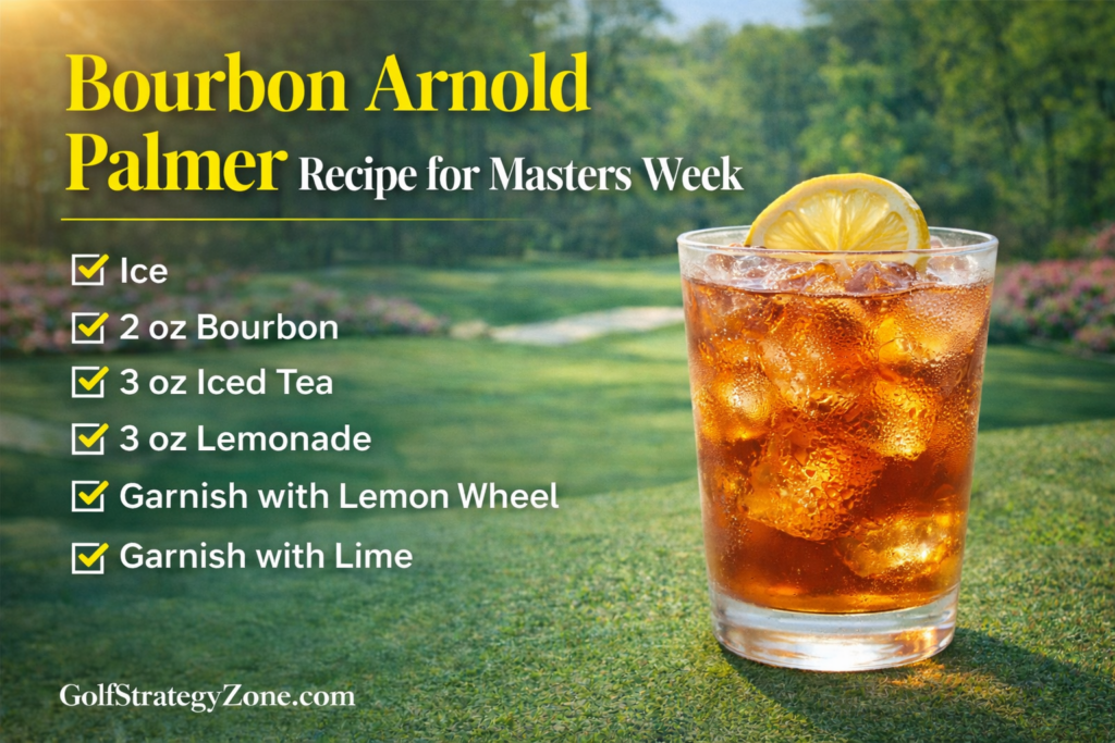 how to make a bourbon arnold palmer for golf parties
